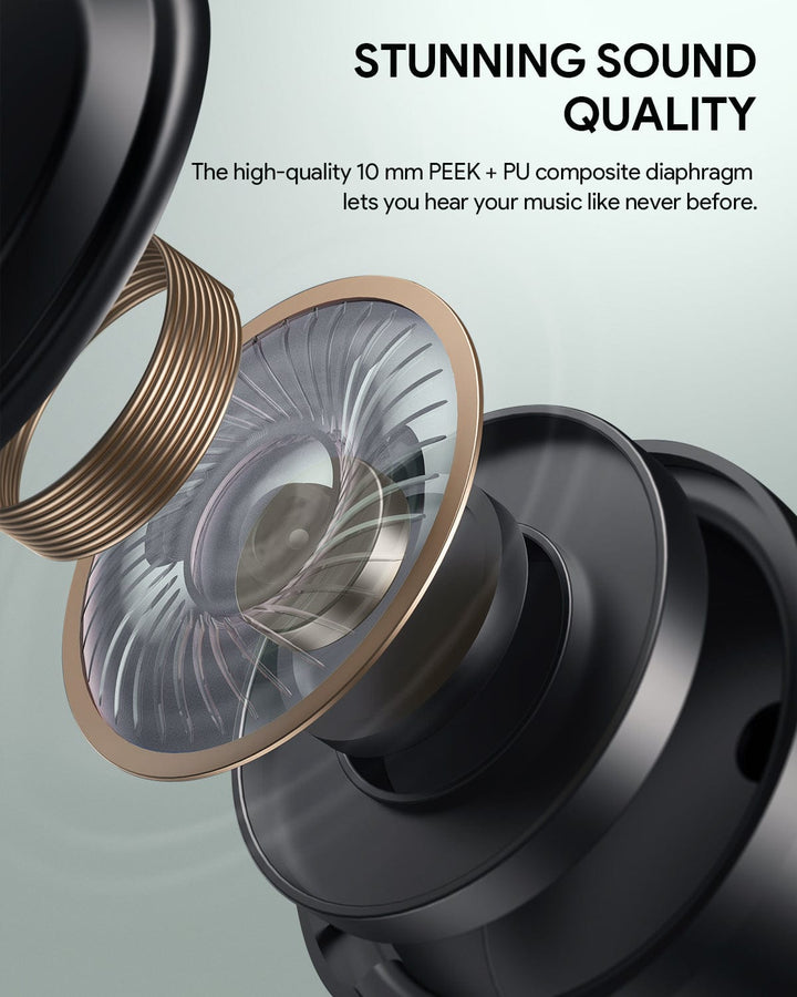 Aukey Bluetooth Earphones Aukey Wireless Earbuds Mini Bluetooth V5.2 - Aukey Mini