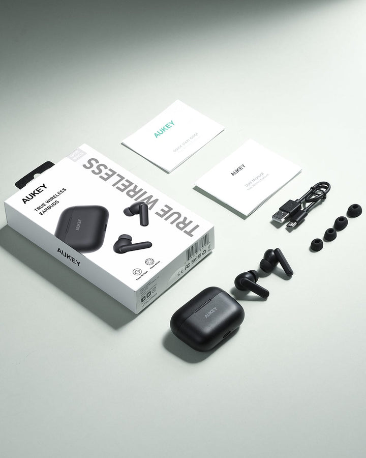 Aukey Bluetooth Earphones Aukey Wireless Earbuds Mini Bluetooth V5.2 - Aukey Mini