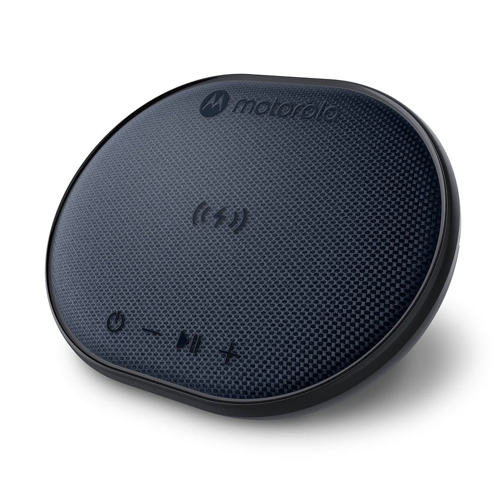 Motorola Black Bluetooth Speaker with Wireless Charging Pad - Motorola ROKR 500