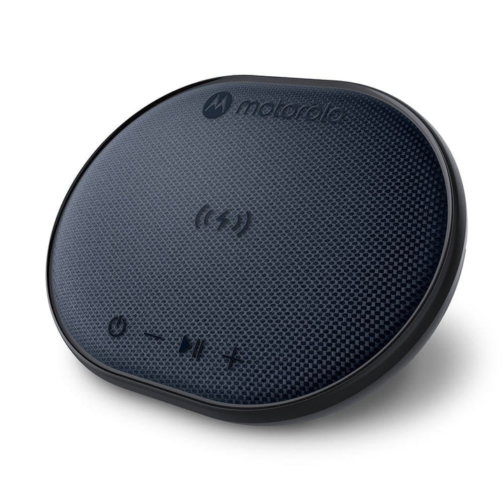 Motorola Black Bluetooth Speaker with Wireless Charging Pad - Motorola ROKR 500