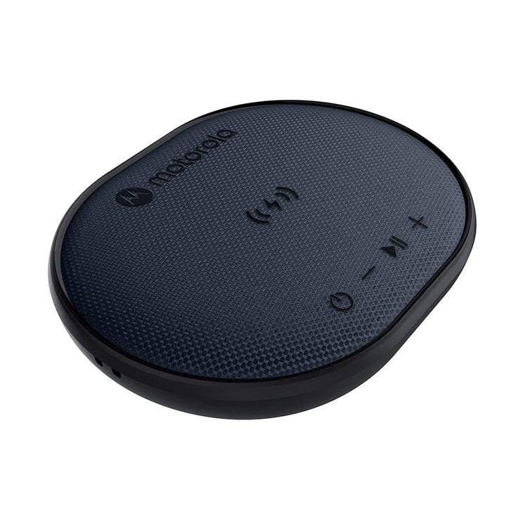 Motorola Black Bluetooth Speaker with Wireless Charging Pad - Motorola ROKR 500