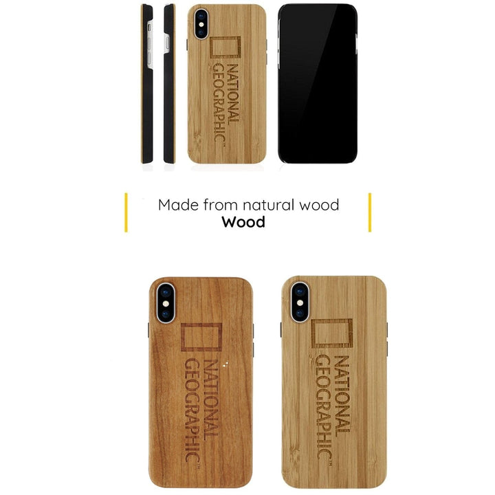 NATIONAL GEOGRAPHIC Cases & Covers National GeographicNature Wood Case iPhone X