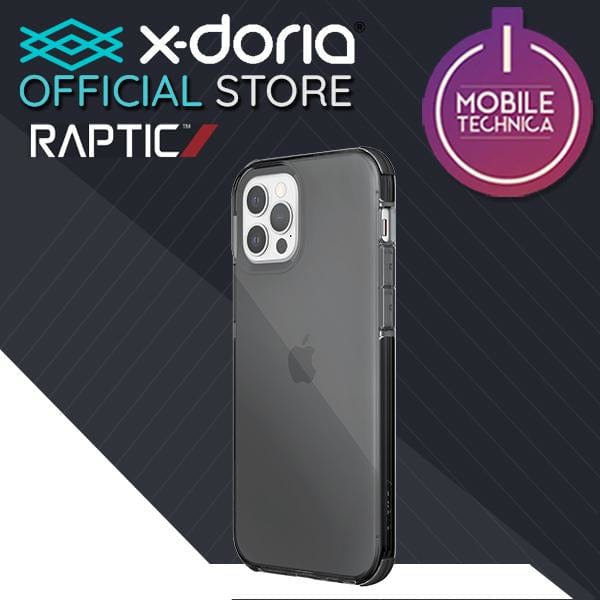 Raptic Cases & Covers iPhone 12 Mini / Smoke / Case only Raptic Clear iPhone 12 Mini Pro Max