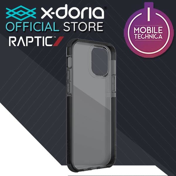 Raptic Cases & Covers iPhone 12 Mini / Smoke / with Urban Diamond Glass Protector Raptic Clear iPhone 12 Mini Pro Max