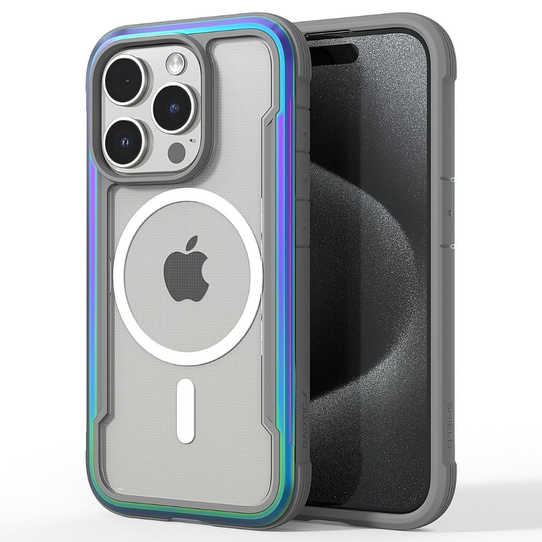 Raptic Cases & Covers iPhone 15 Pro / Iridescent Raptic Shield MagSafe iPhone 15 Case