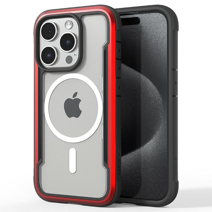 Raptic Cases & Covers iPhone 15 Pro / Red Raptic Shield MagSafe iPhone 15 Case
