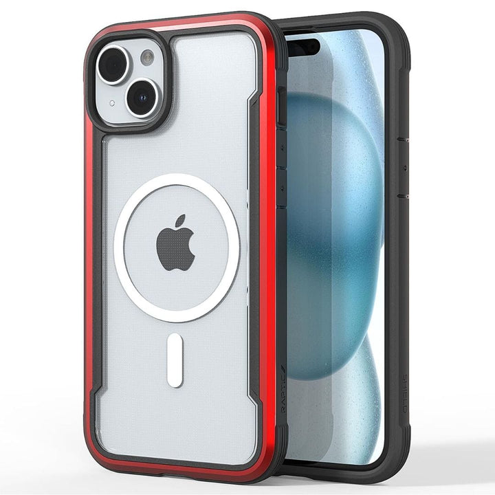 Raptic Cases & Covers iPhone 15 / Red Raptic Shield MagSafe iPhone 15 Case