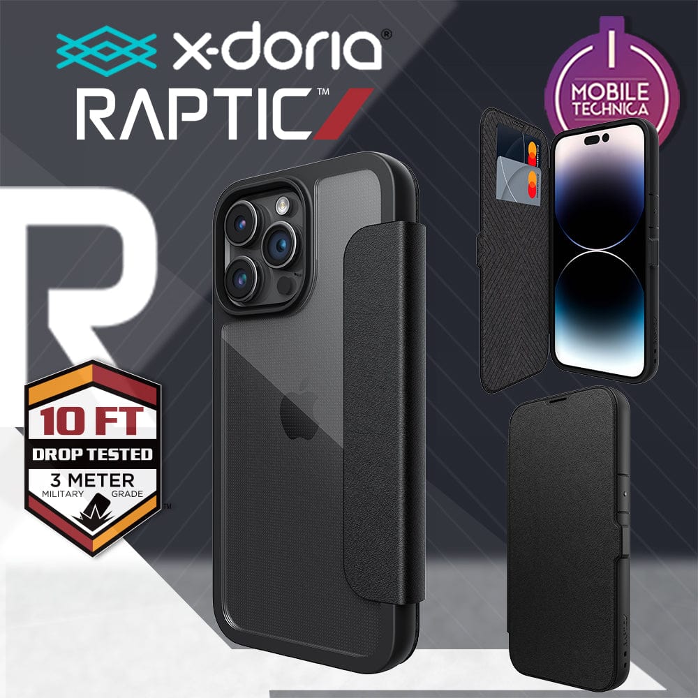 Raptic Cases & Covers iPhone 15 Wallet Case - Raptic Urban Folio