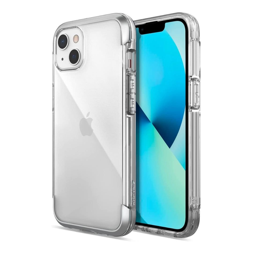Raptic Cases & Covers Silver iPhone 14 Clear Case - Raptic Air