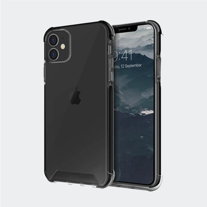 UNIQ Cases & Covers iPhone 11 / Black UNIQ Combat Ultimate Protective Clear Case Apple iPhone 11 Pro