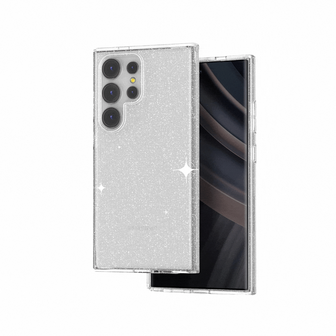 UNIQ Tinsel Samsung S24 Series Ultra Glitter Case