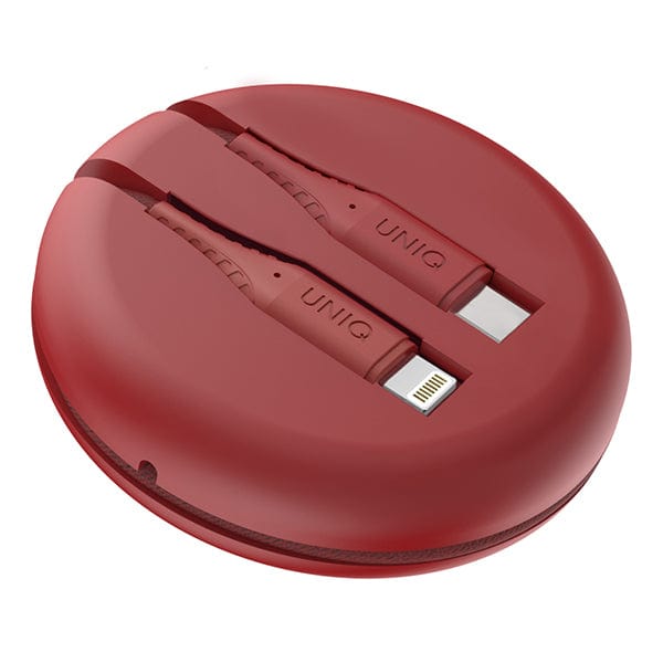 UNIQ Charging Cable UNIQ Smart Cable Organiser (1.2m USB-C to Lightning Cable)