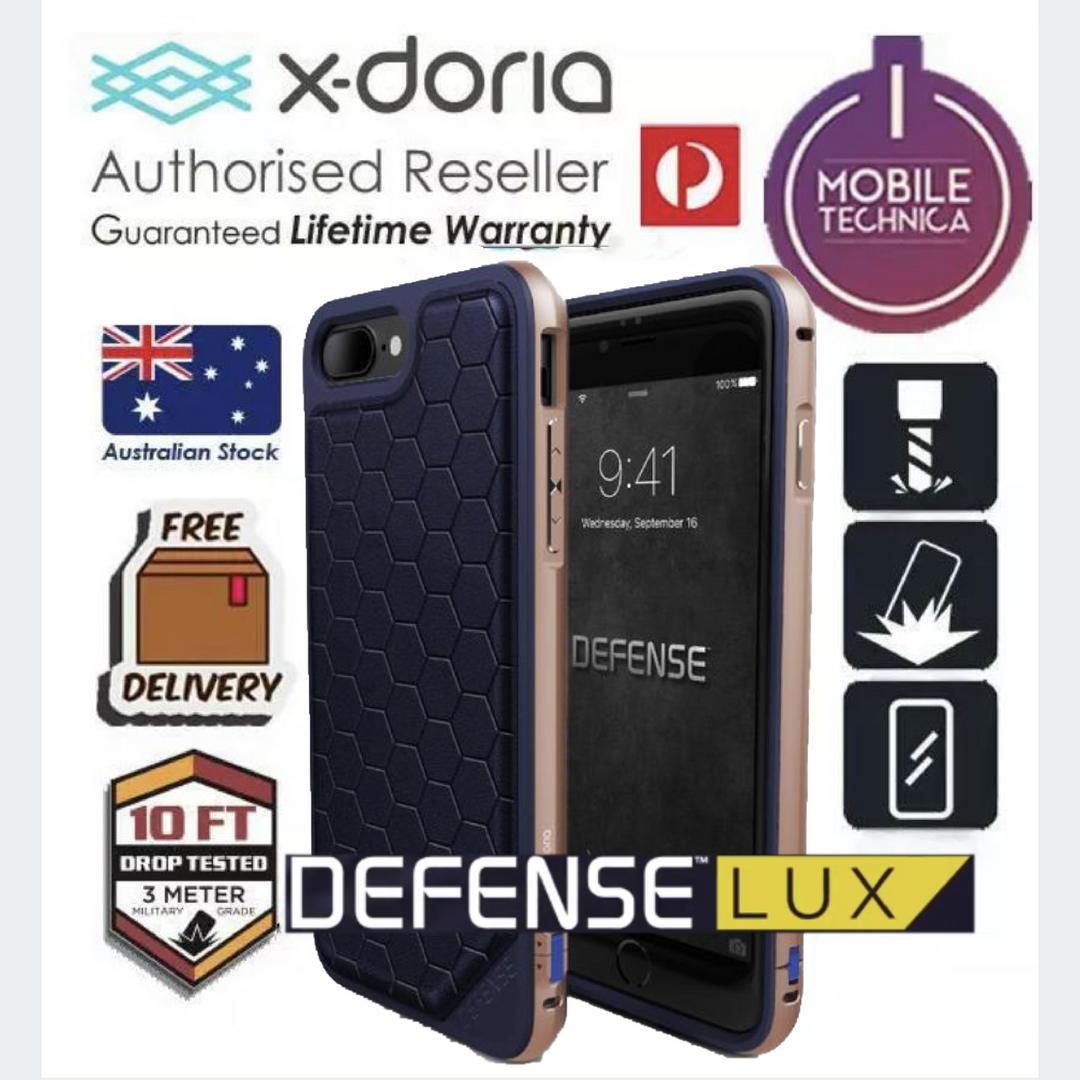 X-DORIA Cases & Covers X-Doria Defense 3M Drop Certified Lux Case Apple iPhone 7 Plus/8 Plus