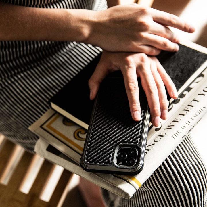 X-DORIA Cases & Covers X-Doria Defense Lux iPhone 11 / Pro / Max Carbon Leather