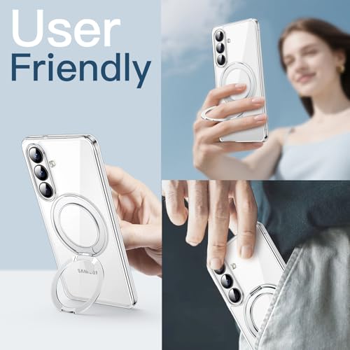 Samsung Galaxy S26 Ultra Case Compatible with MagSafe - (Clear)