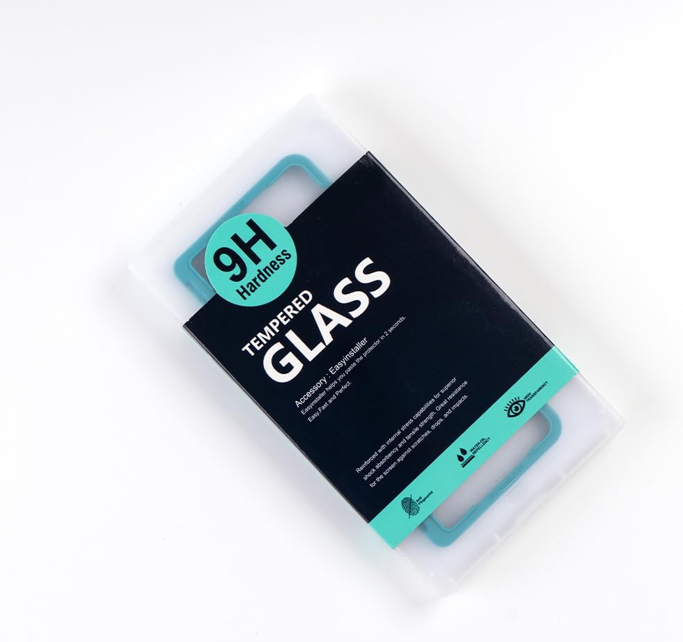 A MobileTechnica Google Pixel 10 5G 6.3" Screen Protector set (2 tempered glass + 1 camera lens protector), featuring anti-scratch, bubble-free installation, and teal-black packaging, rests on a white surface.