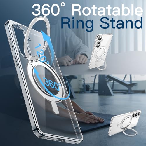 Samsung Galaxy S26 Ultra Case Compatible with MagSafe - (Clear)