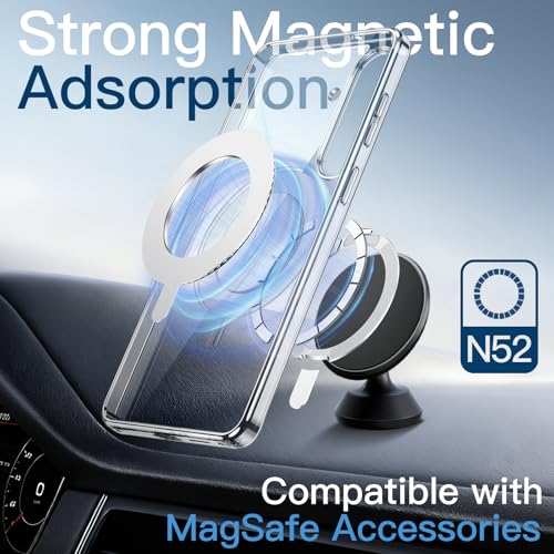 Samsung Galaxy S26 Ultra Case Compatible with MagSafe - (Clear)