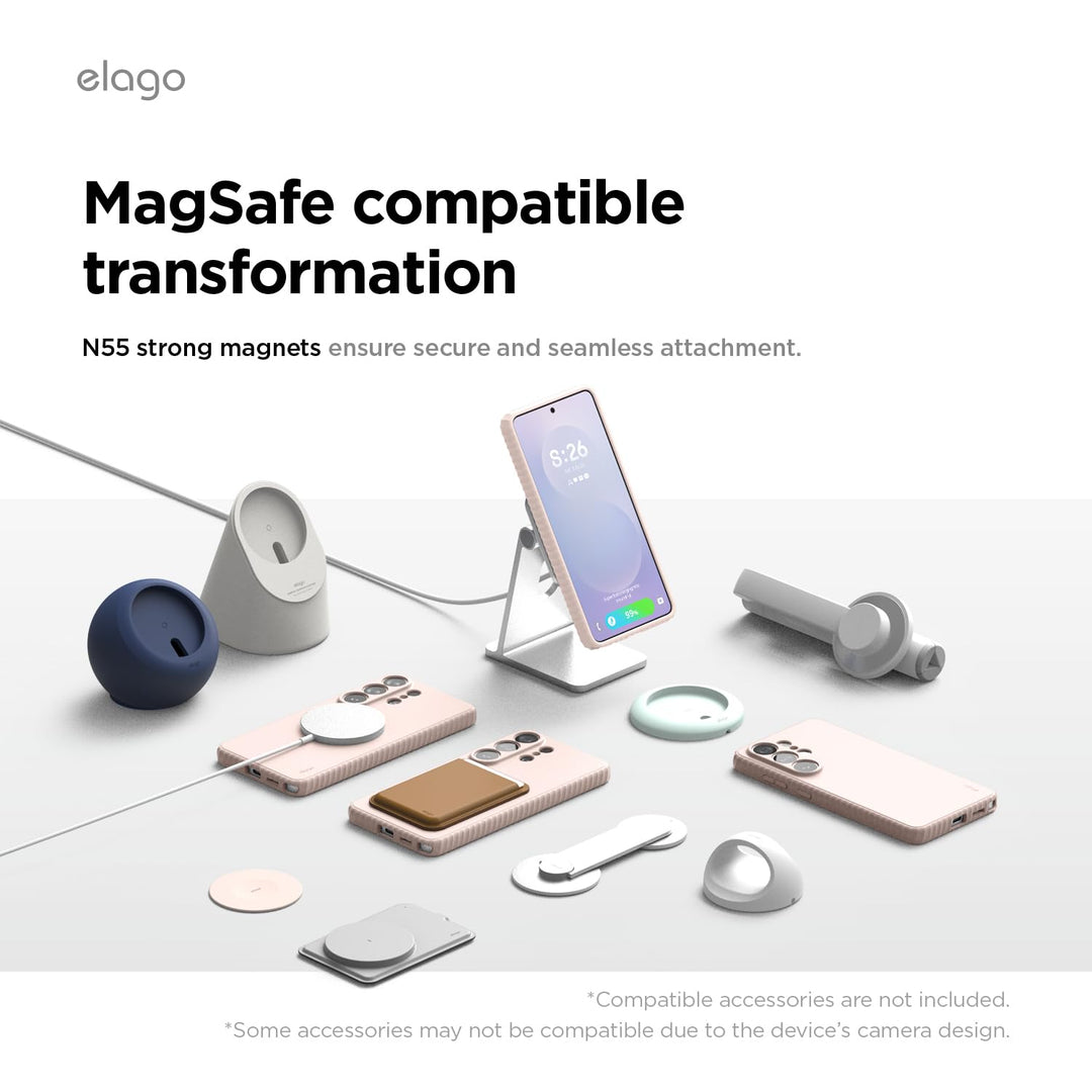 Samsung Galaxy S26 Ultra Case with MagSafe - elago Ridge Silicone