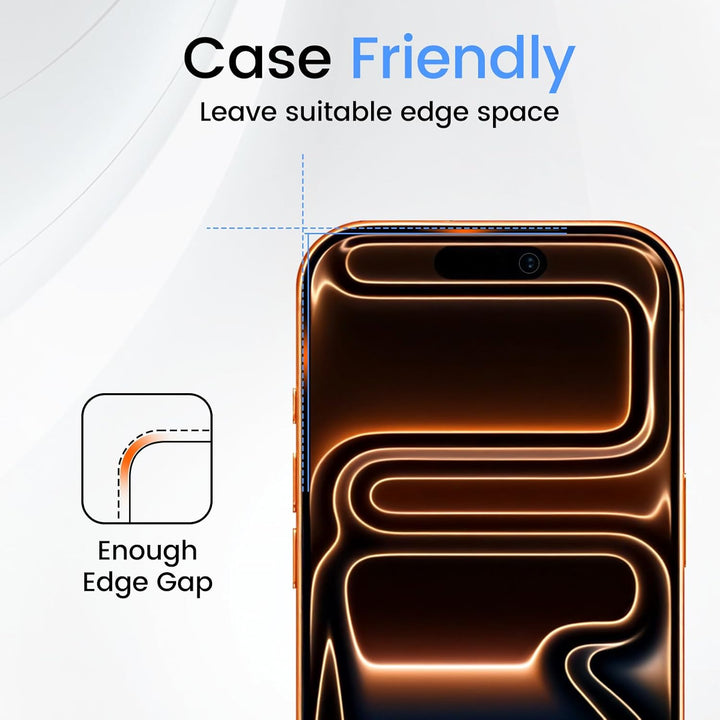 TQLGY Privacy Screen Protector for iPhone 17 Pro Max 6.9-Inch, Anti-Spy Private Tempered Glass with Easy Installation Tool, Anti-Scratch, Case Friendly, 2-Pack