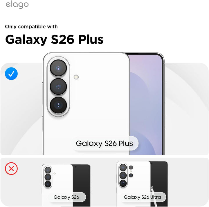 Samsung Galaxy S26 Ultra Screen Protector - Elago 2-pack