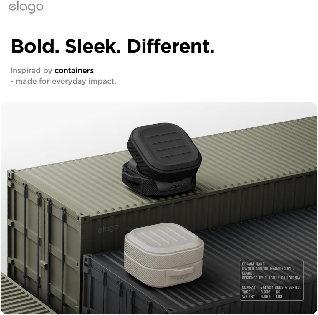 Samsung Galaxy Buds 4 Pro & Galaxy Buds 4 Case Premium Silicone Cover, Wireless Charging (Black)