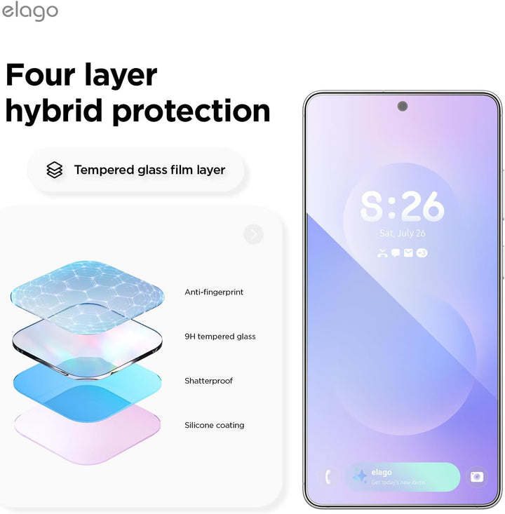 Samsung Galaxy S26 Ultra Screen Protector - Elago 2-pack