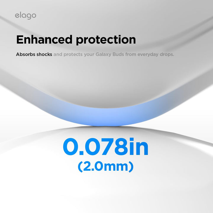 elago AW5 Case Compatible with Samsung Galaxy Buds 4 Pro & Galaxy Buds 4 Case, Classic Game Player Design Cover with Carabiner, Full Protection, Headphone Accessories, for Men, for Women (Light Grey)