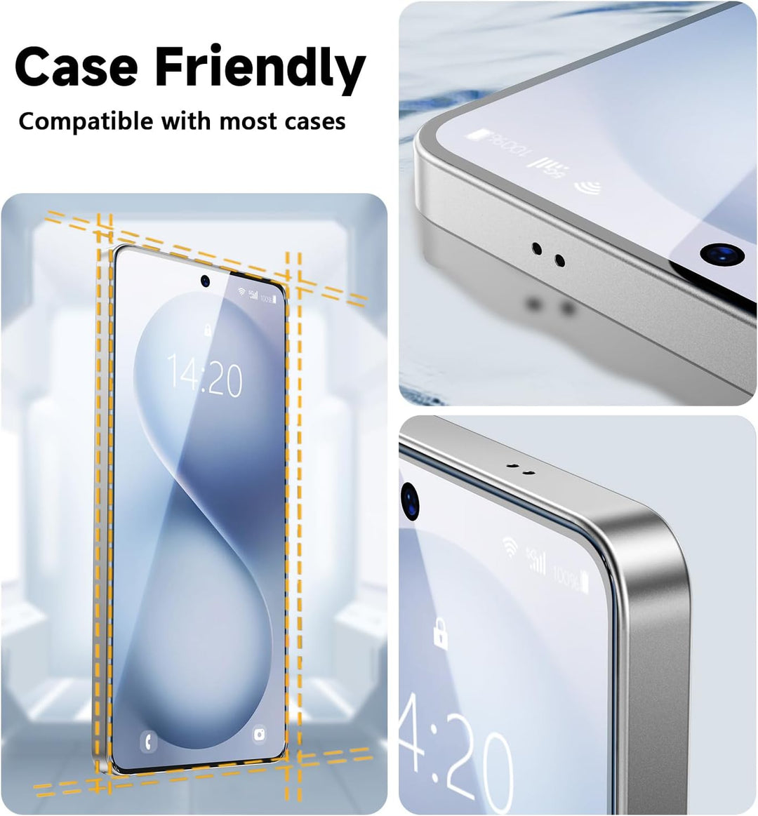 MAGIC JOHN 2 Pack for Samsung Galaxy S26 Ultra Tempered Glass Screen Protector, Auto Dust-Elimination Installation, Bubble Free, HD Clear, Easy Installation