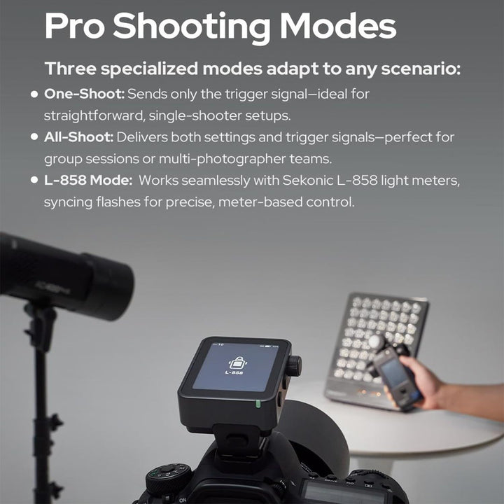 GODOX X3 PRO F X3PRO F 2.4G TTL Wireless Flash Trigger for Fuji Fujifilm Cameras,3.87V/2930mAh,2.4" LCD Touch Screen,Shutter Control,Bluetooth&APP Control,2.4GHz Wireless X System,X3-F Upgrade Version