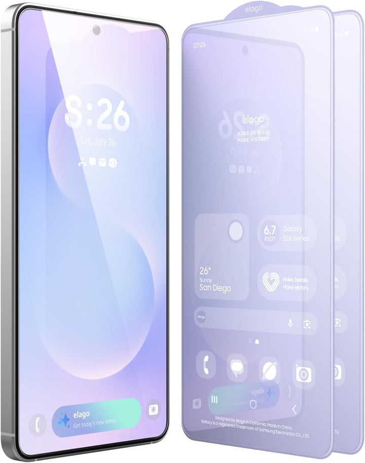 Samsung Galaxy S26 Ultra Screen Protector - Elago 2-pack