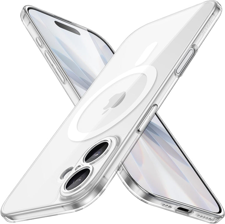 iPhone 17 Case 6.3-Inch, Slim & Magsafe, Camera Lens Full Protection, Ultra-Thin Lightweight Clear Minimalist Protective Phone Cover (Black)