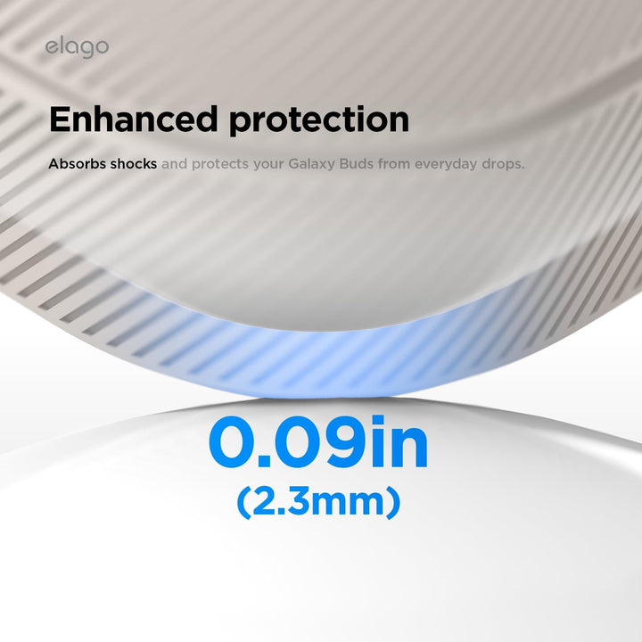 Samsung Galaxy Buds 4 Pro & Galaxy Buds 4 Case Premium Silicone Cover, Wireless Charging (Black)