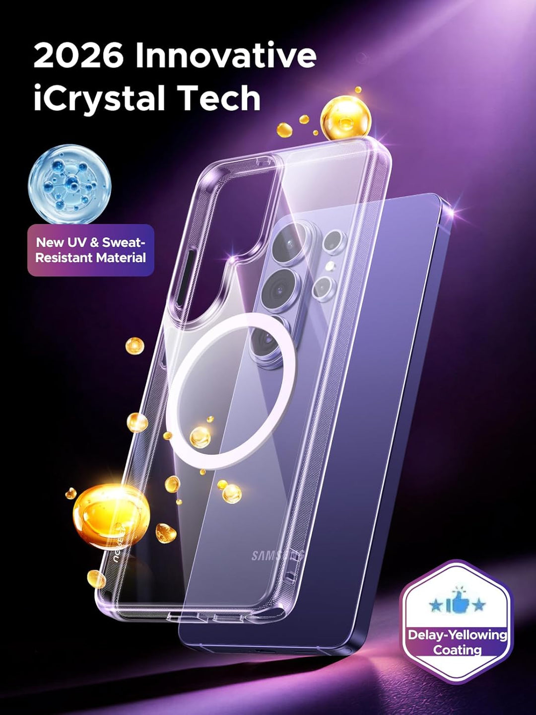 Galaxy S26 Ultra Case with MagSafe - UGREEN Clear