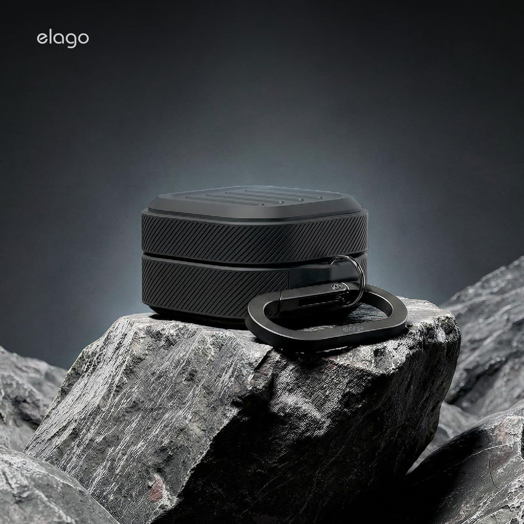 Samsung Galaxy Buds 4 Pro & Galaxy Buds 4 Case Premium Silicone Cover, Wireless Charging (Black)