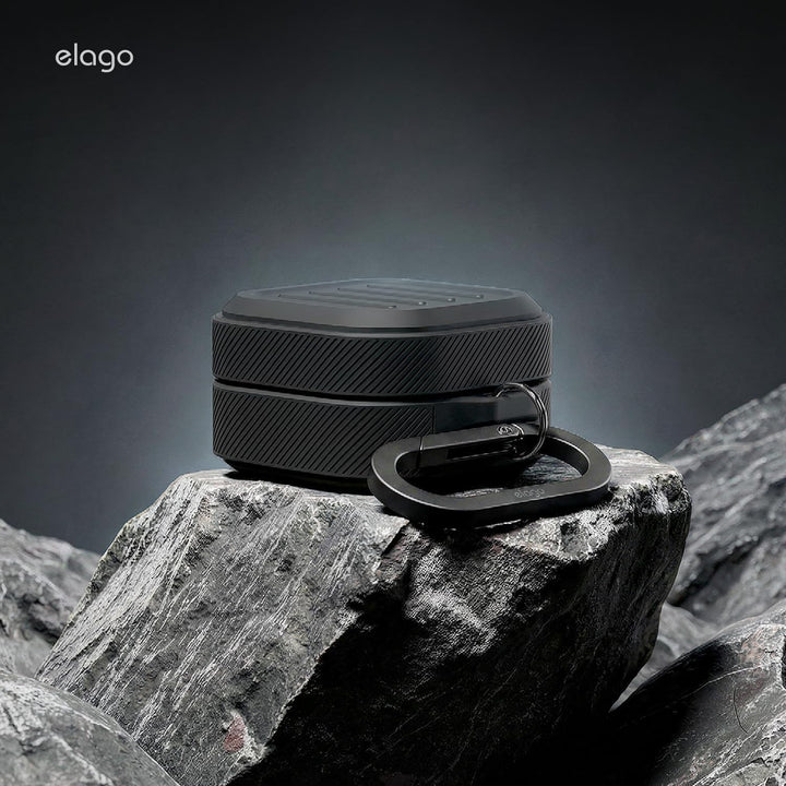 Samsung Galaxy Buds 4 Pro & Galaxy Buds 4 Case Premium Silicone Cover, Wireless Charging (Black)