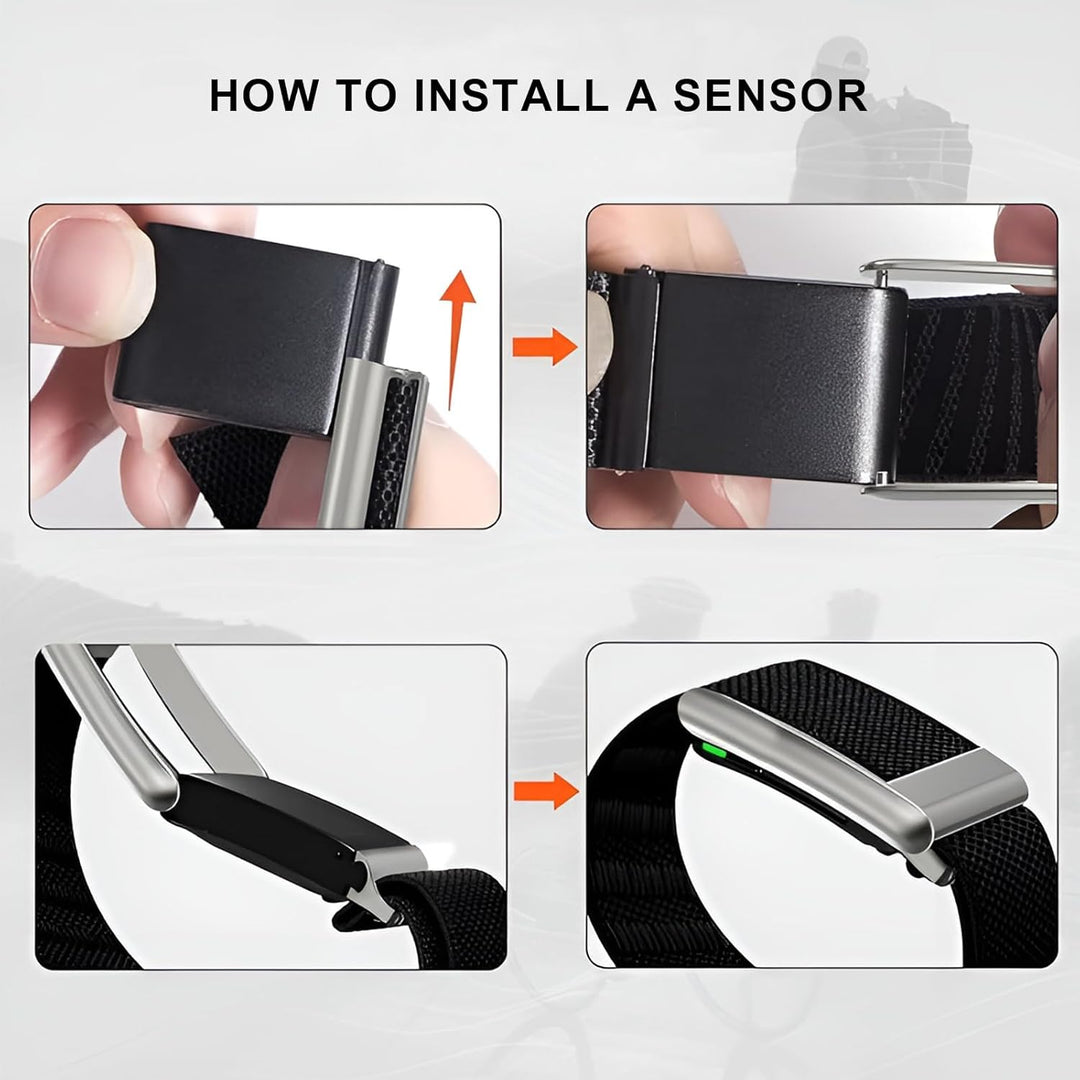 Zurligi Nylon Soft Band Compatible with WHOOP 5.0, One, Peak, and Life, Adjustable Breathable & Waterproof, Durable & Secure Fit Strap, NOT for Gen 4