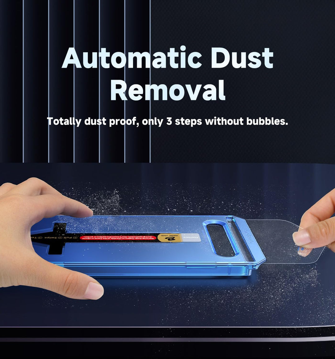 MAGIC JOHN 2 Pack for Samsung Galaxy S26 Ultra Tempered Glass Screen Protector, Auto Dust-Elimination Installation, Bubble Free, HD Clear, Easy Installation