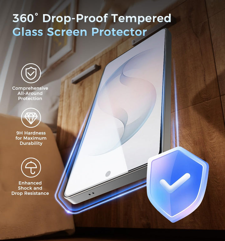 MAGIC JOHN 3rd Gen Upgraded for Samsung Galaxy S26 Ultra Screen Protector, HD Clear, Shatterproof Tempered Film, Auto Dust-Elimination, Bubble Free, Easy Installation, 2 Pack