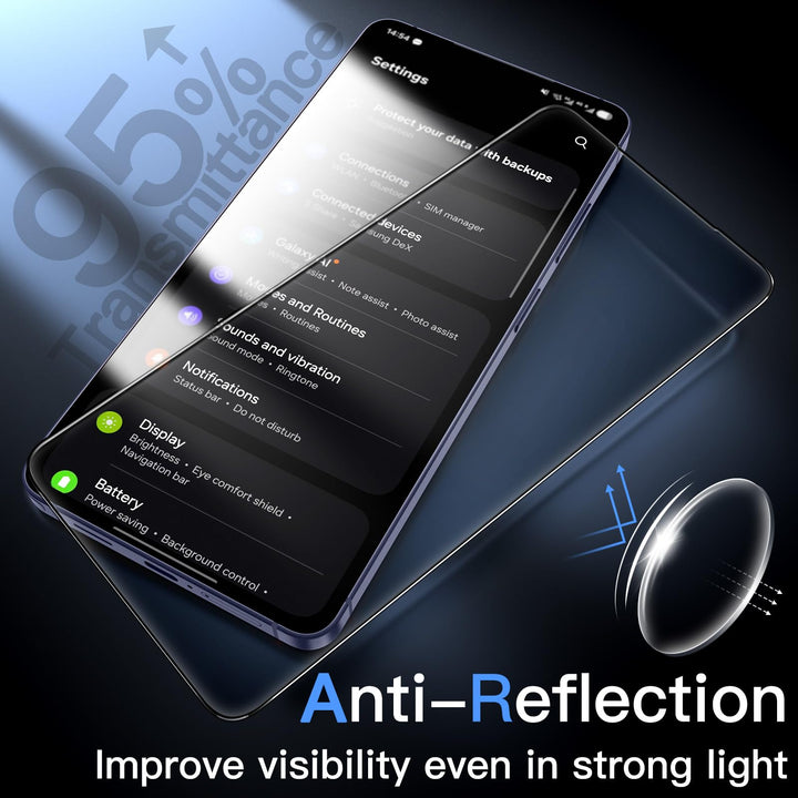 Samsung Galaxy S26 Ultra Screen Protector Glass Film, Antireflective 2-Pack