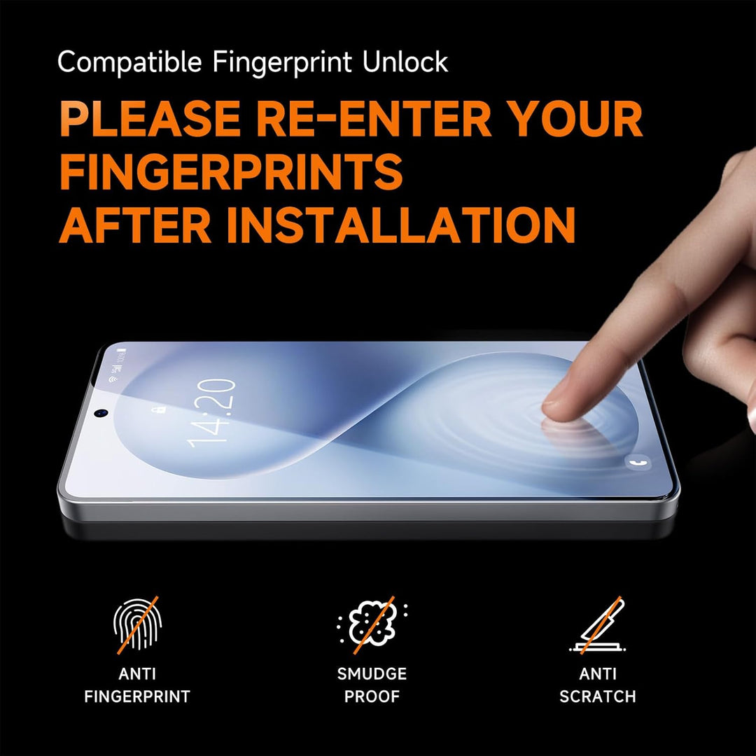 MAGIC JOHN 2 Pack for Samsung Galaxy S26 Ultra Tempered Glass Screen Protector, Auto Dust-Elimination Installation, Bubble Free, HD Clear, Easy Installation