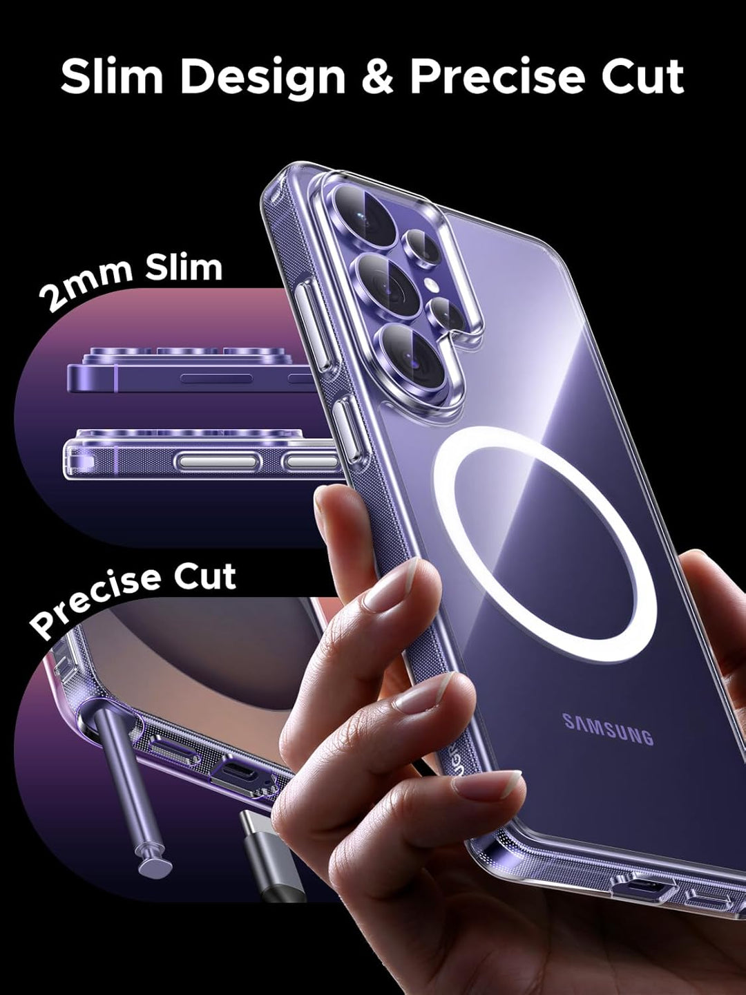 Galaxy S26 Ultra Case with MagSafe - UGREEN Clear