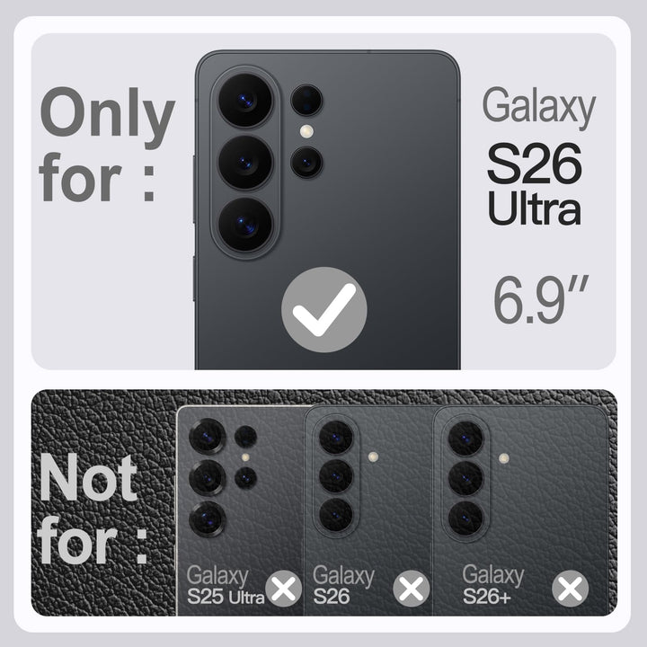 Samsung Galaxy S26 Ultra Case with Magsafe - JETech Leather