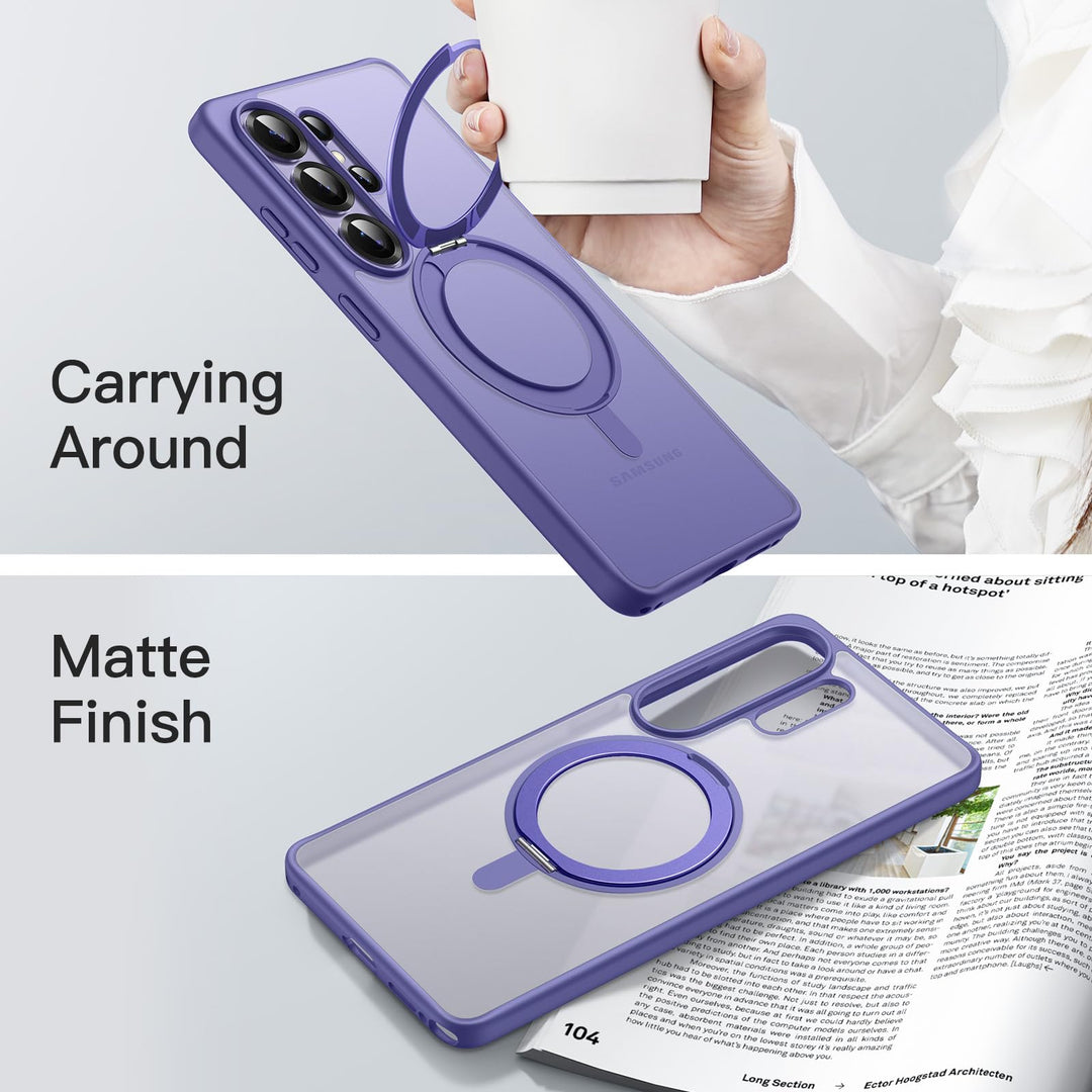 Samsung Galaxy S26 Ultra Case with MagSafe, Matte (Heron Purple)