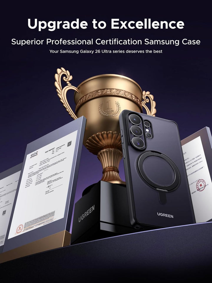 Galaxy S26 Ultra Case with MagSafe Phone Cover, Black - UGREEN