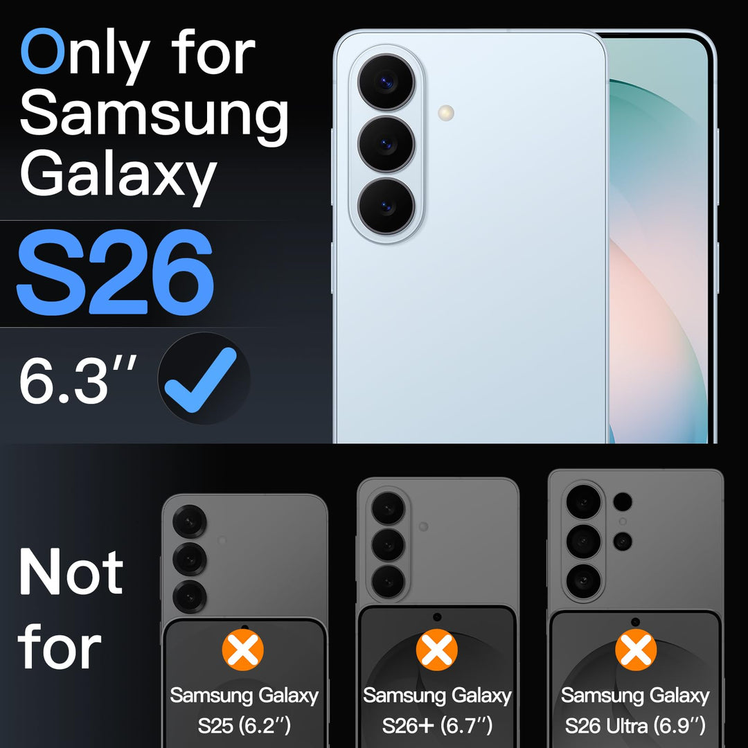 Samsung Galaxy S26 ultra Screen Protector Easy Installation Kit 2-Pack