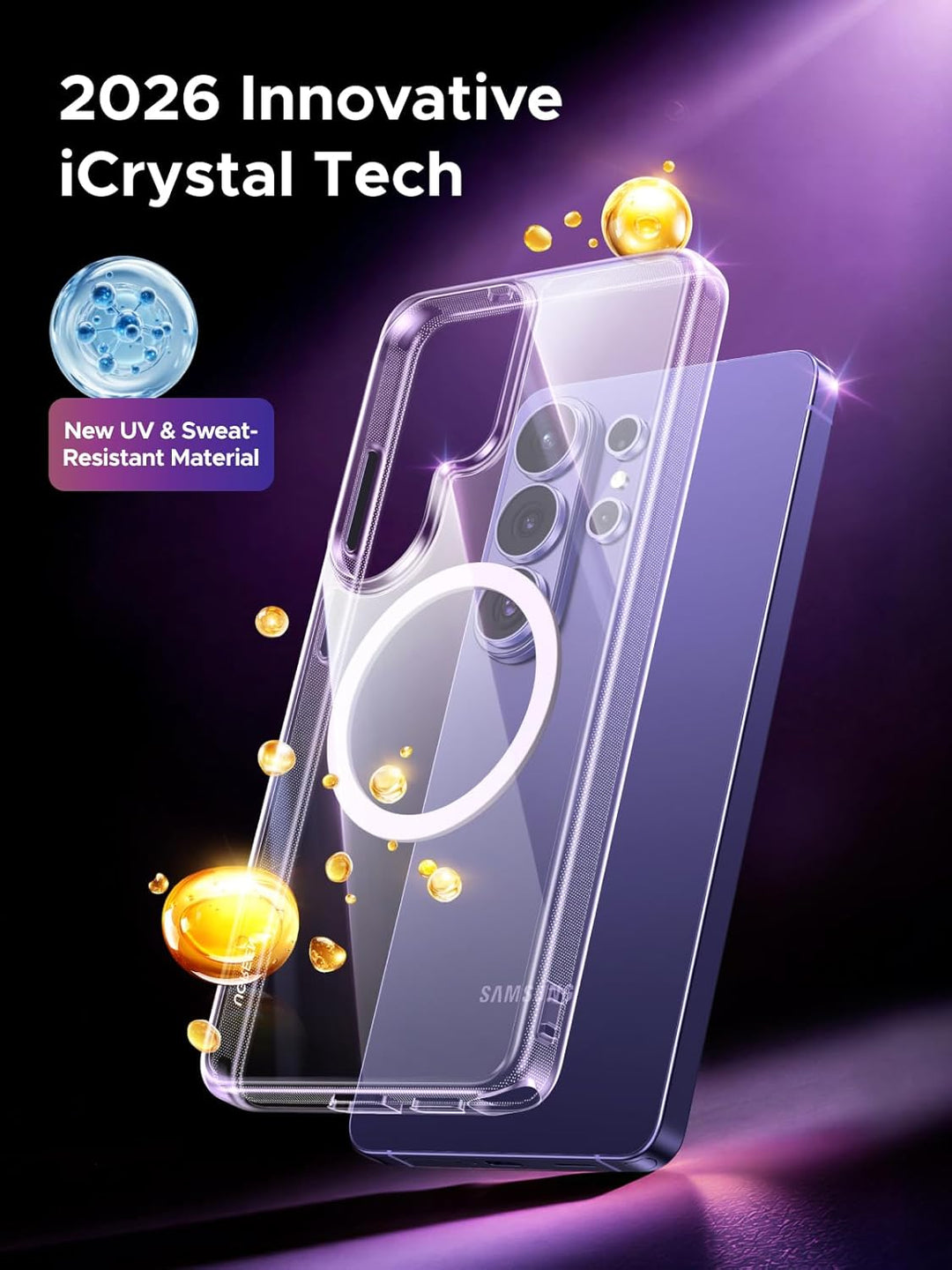 Galaxy S26 Ultra Case with MagSafe - UGREEN Clear