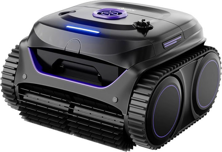 Winny C2 Cordless Robotic Pool Cleaner, 7 Mode Pool Vacuum Robot for Inground Pools up to 200 m2, Wall & Waterline Cleaning wtih Ultra-fine Filtration, Powerful Suction