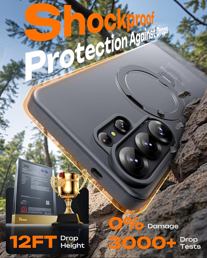 Samsung Galaxy S26 Ultra Case with Kickstand with MagSafe (Black)