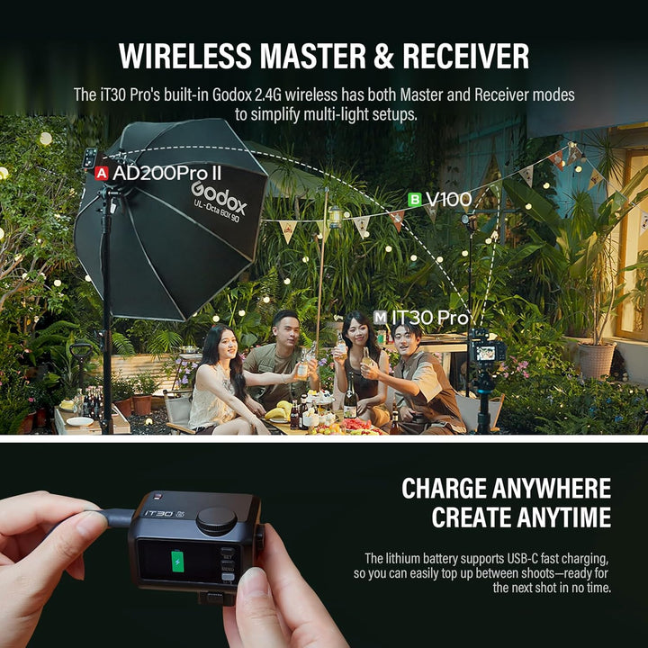 Godox iT30 Pro N for Nikon - Black